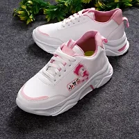 Charming Pink  White Women's Sneaker-thumb3