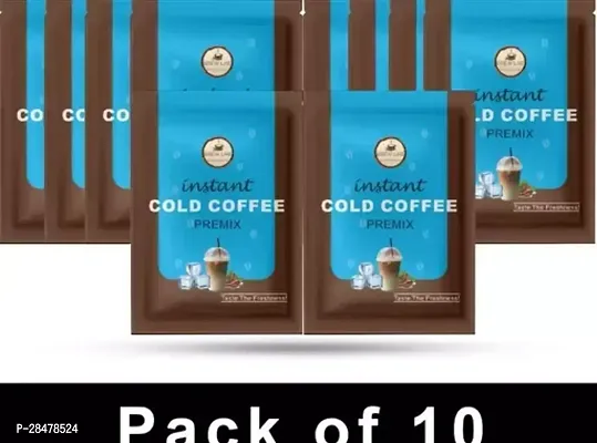 Brew Lab Instant Premix Coffee, Pack of 10