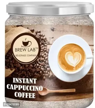 Brew Lab Delicious Instant Cappuccino Coffee Beverage Premix 250g