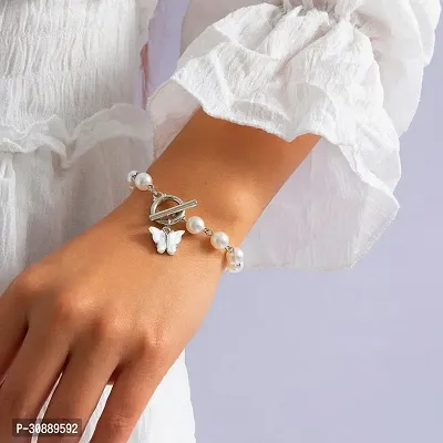 Stylish Silver Bracelets For Women-thumb0