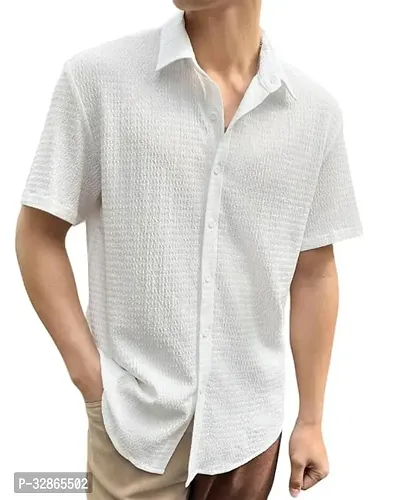 Reliable Cotton Blend Casual Shirts For Men-thumb0