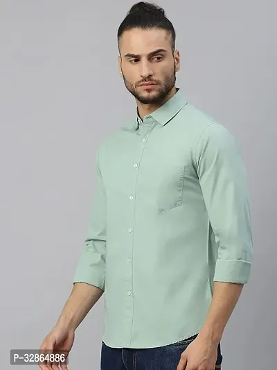 Reliable Cotton Blend Casual Shirts For Men