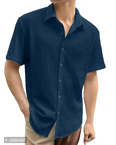 Reliable Cotton Blend Casual Shirts For Men-thumb0