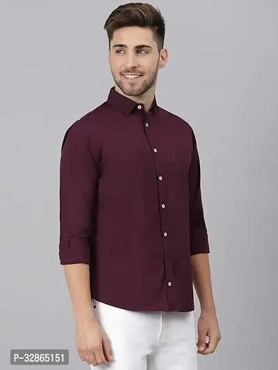 Reliable Cotton Blend Casual Shirts For Men-thumb0