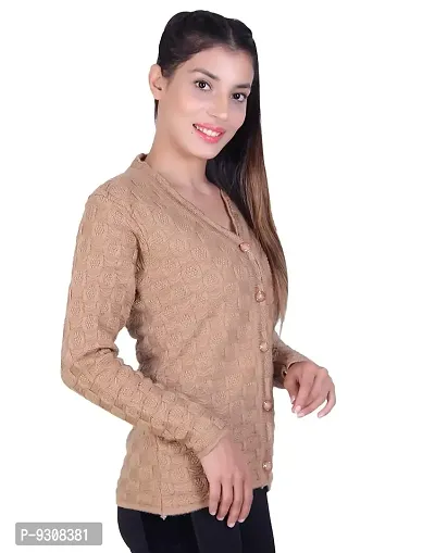 Ogarti Woollen Designer Women's Cardigan-thumb2