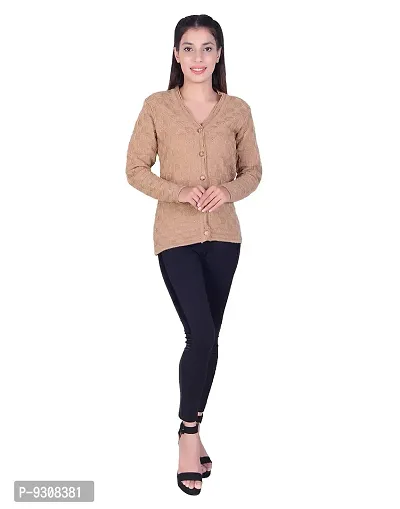 Ogarti Woollen Designer Women's Cardigan-thumb4