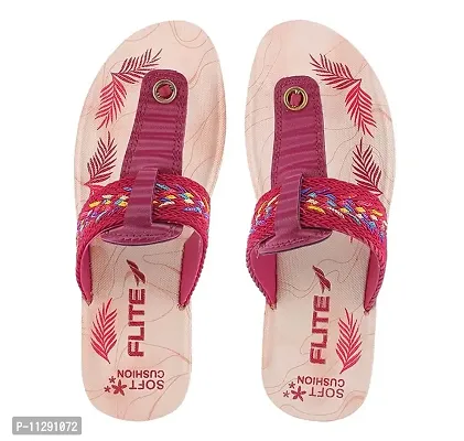 FLITE Women's Slippers, Maroon, 4 Uk-thumb5