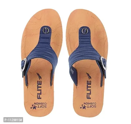 FLITE Pu Women's PUL061L N. Blue Slippers 8 (PUL061LNBNB0008)-thumb5