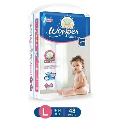 1 Wowper Large Diaper Pants 48 Pcs For Baby