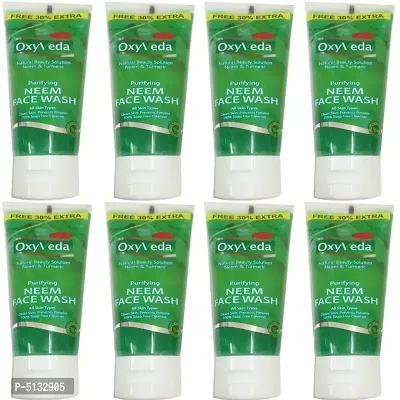 8 Oxyveda Neem face wash (65ml)