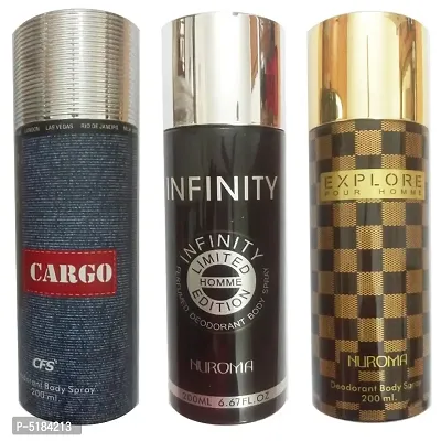 Buy 1CFS CARGO DEODORANT SPRAY 200 ML 1 CFS EXPLORE POUR HOMME
