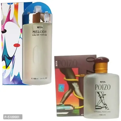 Buy 1 RIYA POIZO PERFUME 100 ML 1 RIYA MELODY PERUME 100 ML