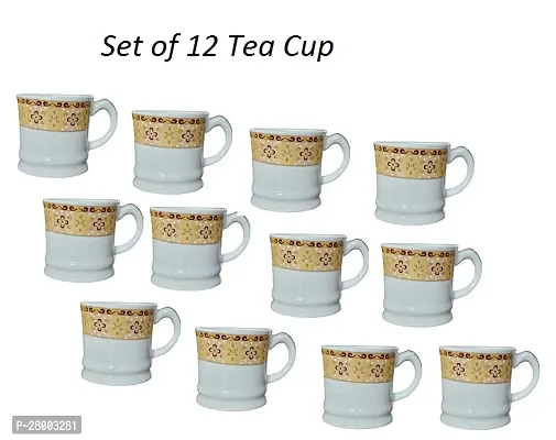 Trending Elegant White Tea Cup Set (6 Pack)