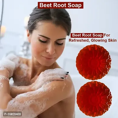 Beet Root Soap 2 pcs