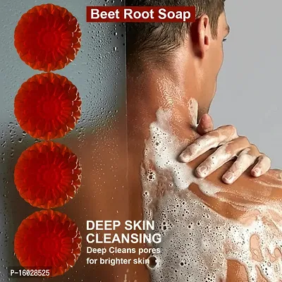 Beet Root Soap 4pcs