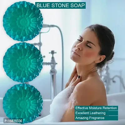 Blue Stone Soap 3pcs-thumb0