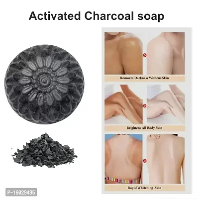 Charcoal Soap  1pcs-thumb0