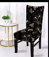 Stylish Stretchable Elastic Dining Chair Cover Pack of 6-thumb4