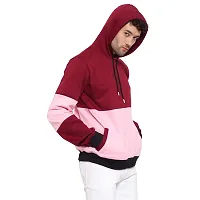 Pause Sport Men's Full Sleeves Regular Fit Maroon Color Round Neck Classic No Closure Sweatshirt for Casual (S_ Size)-thumb3