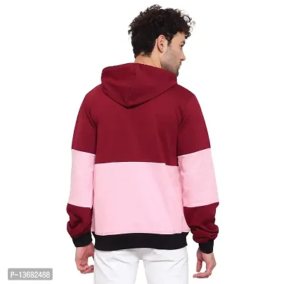 Pause Sport Men's Full Sleeves Regular Fit Maroon Color Round Neck Classic No Closure Sweatshirt for Casual (S_ Size)-thumb5