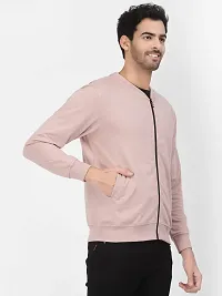 PAUSE Sport Cotton Bomber Jacket for Men's, Jacket for Boy's, Attractive Full Sleeves Mens Jacket, Winter Jackets for Men, (Pink PAJKT1509-PINK_XXL)-thumb3