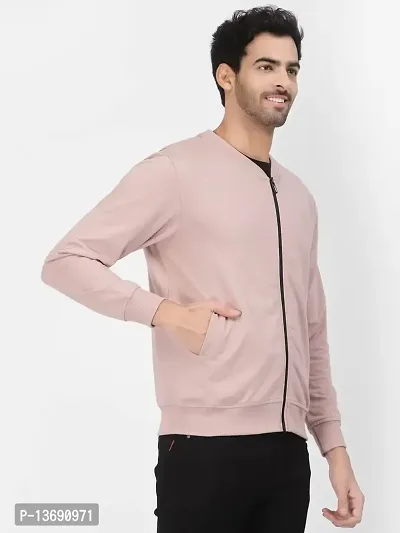 PAUSE Sport Cotton Bomber Jacket for Men's, Jacket for Boy's, Attractive Full Sleeves Mens Jacket, Winter Jackets for Men, (Pink PAJKT1509-PINK_XXL)-thumb4