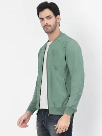 PAUSE Sport Cotton Bomber Jacket for Men's, Jacket for Boy's, Attractive Full Sleeves Mens Jacket, Winter Jackets for Men, (Light Green PAJKT1509-SAGE_XL)-thumb1