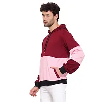 Pause Sport Men's Full Sleeves Regular Fit Maroon Color Round Neck Classic No Closure Sweatshirt for Casual (S_ Size)-thumb2