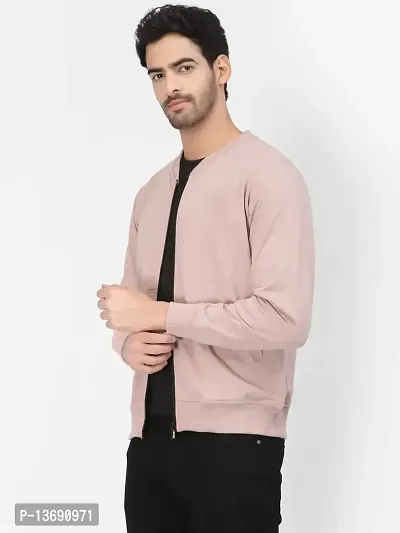 PAUSE Sport Cotton Bomber Jacket for Men's, Jacket for Boy's, Attractive Full Sleeves Mens Jacket, Winter Jackets for Men, (Pink PAJKT1509-PINK_XXL)-thumb3
