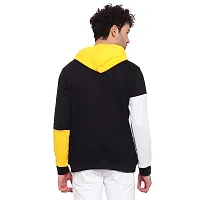 Pause Sport Men's Full Sleeves Regular Fit Round Neck Classic Solid Printed Hooded Black Color No Closure Sweatshirt for Casual (L_ Size)-thumb4