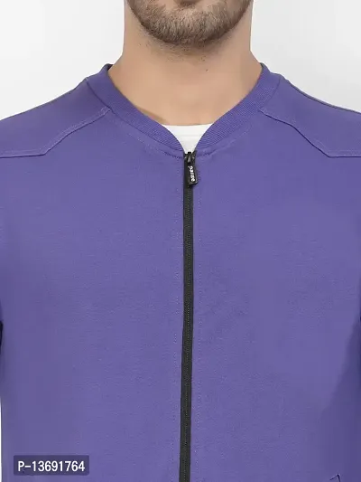 PAUSE Sport Cotton Bomber Jacket for Men's, Jacket for Boy's, Attractive Full Sleeves Mens Jacket, Winter Jackets for Men, Boys & Adults, (Purple PAJKT1509-PUR_M)-thumb5