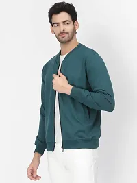 PAUSE Sport Cotton Bomber Jacket for Men's, Jacket for Boy's, Attractive Full Sleeves Mens Jacket, (Green PAJKT1509-GREEN_XXL)-thumb2