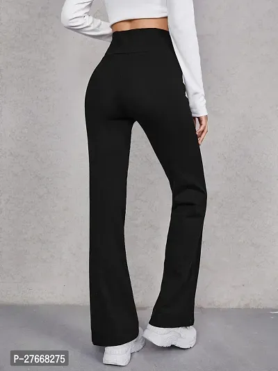 Classic Lycra Solid Trouser Pant for Women-thumb4