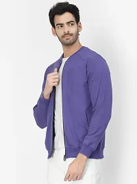 PAUSE Sport Cotton Bomber Jacket for Men's, Jacket for Boy's, Attractive Full Sleeves Mens Jacket, Winter Jackets for Men, Boys & Adults, (Purple PAJKT1509-PUR_M)-thumb2
