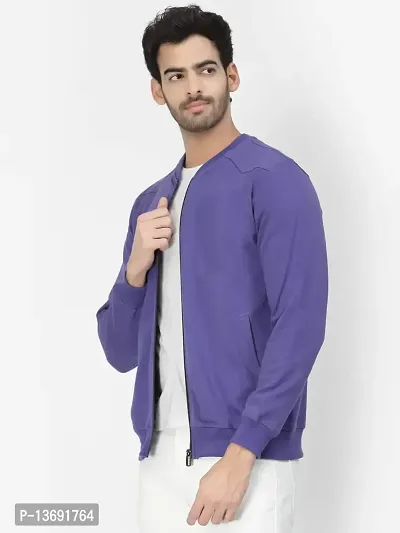 PAUSE Sport Cotton Bomber Jacket for Men's, Jacket for Boy's, Attractive Full Sleeves Mens Jacket, Winter Jackets for Men, Boys & Adults, (Purple PAJKT1509-PUR_M)-thumb3