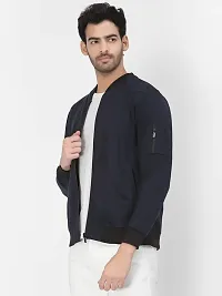 Blue Cotton Jackets For Men-thumb2