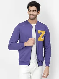 PAUSE Sport Cotton Bomber Jacket for Men's, Jacket for Boy's, Attractive Full Sleeves Mens Jacket, Winter Jackets for Men, Boys & Adults, Mens Jackets for Winter Wear (Purple PAJKT1510-PUR_S)-thumb3