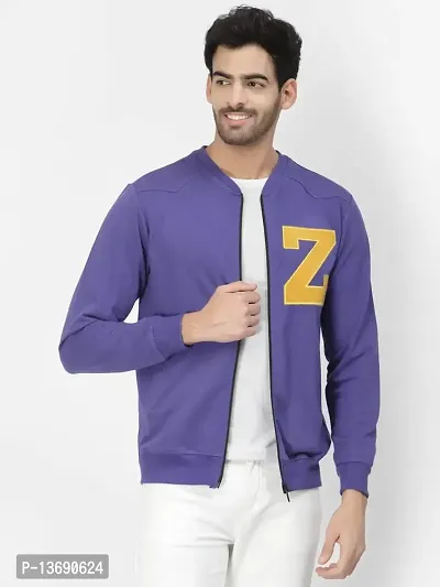 PAUSE Sport Cotton Bomber Jacket for Men's, Jacket for Boy's, Attractive Full Sleeves Mens Jacket, Winter Jackets for Men, Boys & Adults, Mens Jackets for Winter Wear (Purple PAJKT1510-PUR_S)-thumb4