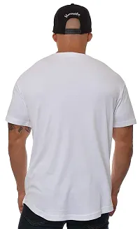 PAUSE White Solid V Neck Slim Fit Half Sleeve Men's Baseball Jersey(X-Large,PACT02191510-WHT-XL)-thumb3