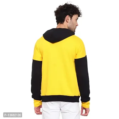 PAUSE Sport Men's Full Sleeves Regular Fit Yellow Color Round Neck Classic No Closure Sweatshirt for Casual (M_ Size)-thumb5