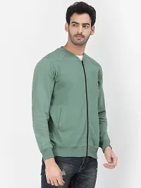 PAUSE Sport Cotton Bomber Jacket for Men's, Jacket for Boy's, Attractive Full Sleeves Mens Jacket, Winter Jackets for Men, (Light Green PAJKT1509-SAGE_XL)-thumb3