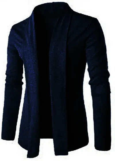 PAUSE Men's Solid Cardigan