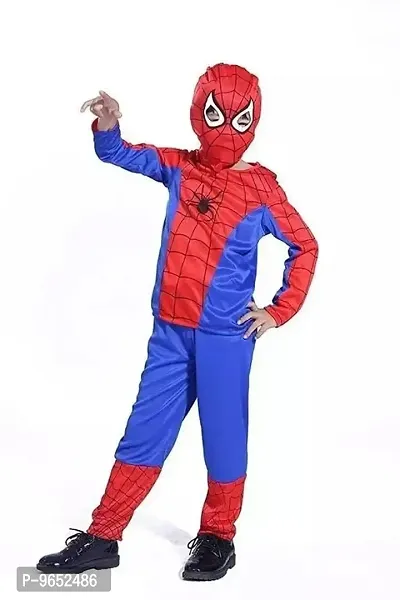 Stylish Boys Spidermen Dress Only