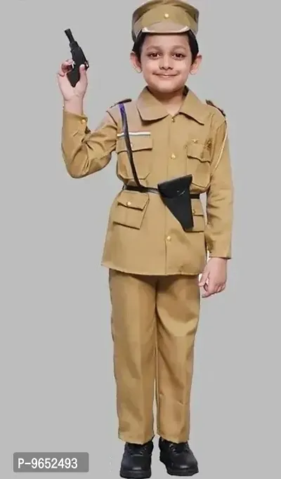 Stylish Boys Kaga Fancy Dress Kids Army/Police Dress Set