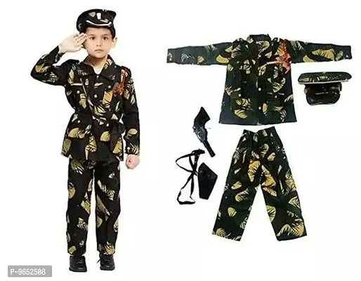 Stylish Boys Kaga Fancy Army Dress