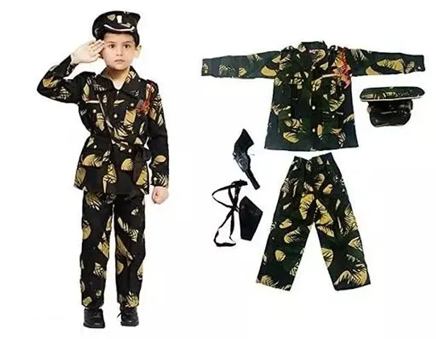 Kids Army and Police Dresses
