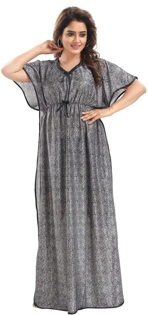 Elegant Satin Nighty For Women