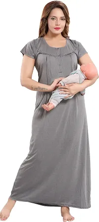 Women Maternity/Feeding/Nursing Nighty/Night Gown