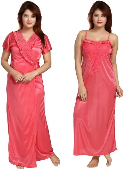 2010 2 Piece Satin Nighty