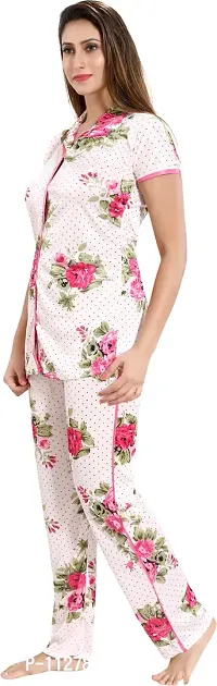 Classy Sinker Printed Top and Pyjama Set For Women-thumb3